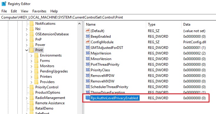 RpcAuthnLevelPrivacyEnabled